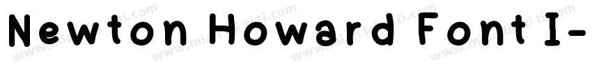 Newton Howard Font I字体转换
